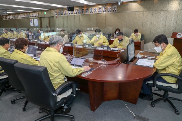 14일 시청 아미홀에서 ‘2021년 당진형 뉴딜 추진계획 보고회’ 개최