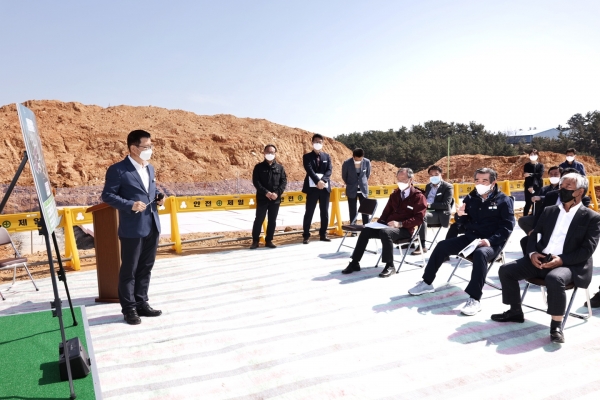 김동일 보령시장 국도77호 개통대비 원산도 현장점검