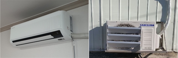 에어컨 설치 사진