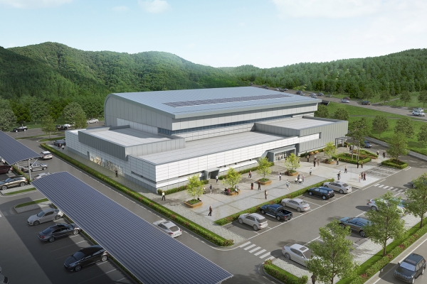 서산 다목적실내체육관 조감도