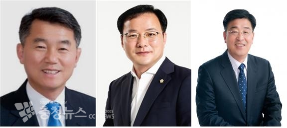 유승광 전 서천군수 후보, 조동준 서천군의원, 전익현 충남도의원