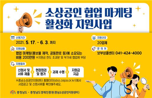 2021년 소상공인 협업 마케팅 활성화 지원사업