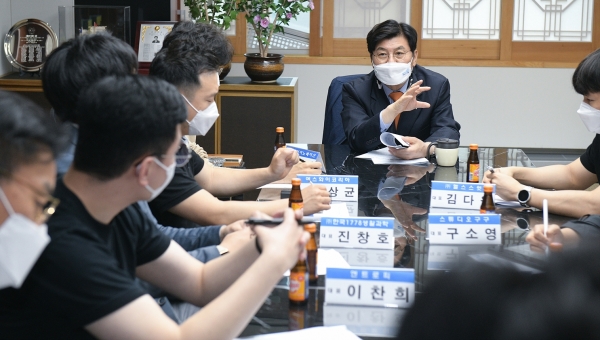 세종시 청년 창업인 간담회