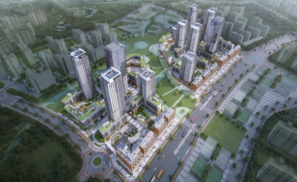 세종 리체스힐 조감도.