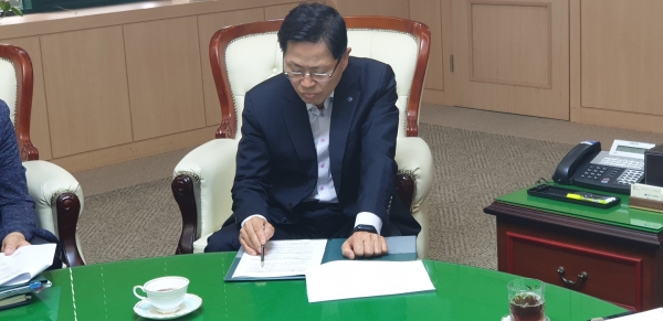 조용돈 사장, 취임 후 ESG기반 기술경영 ‘원탁회의’ 첫 회의 개최