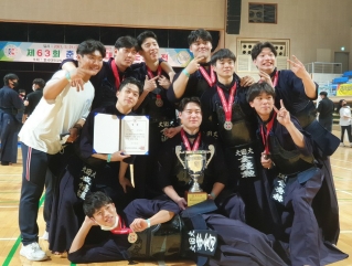 대전대, 검도부 춘계 전국검도연맹전에서 종합 준우승