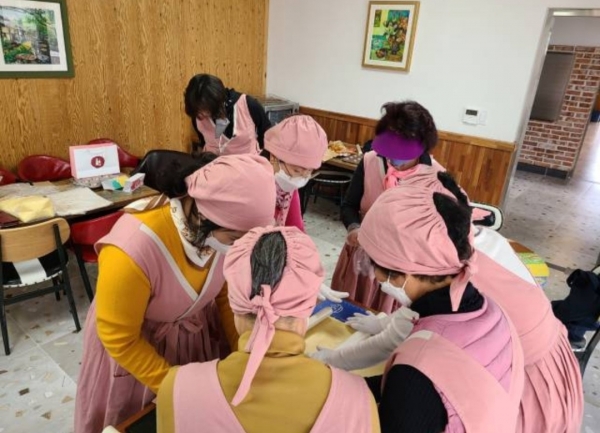 구교협동조합 활동 장면