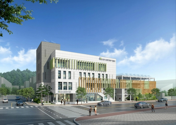 온양5동 행정복지센터 건립사업 조감도