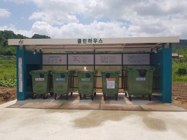 설치된 클린하우스 사진