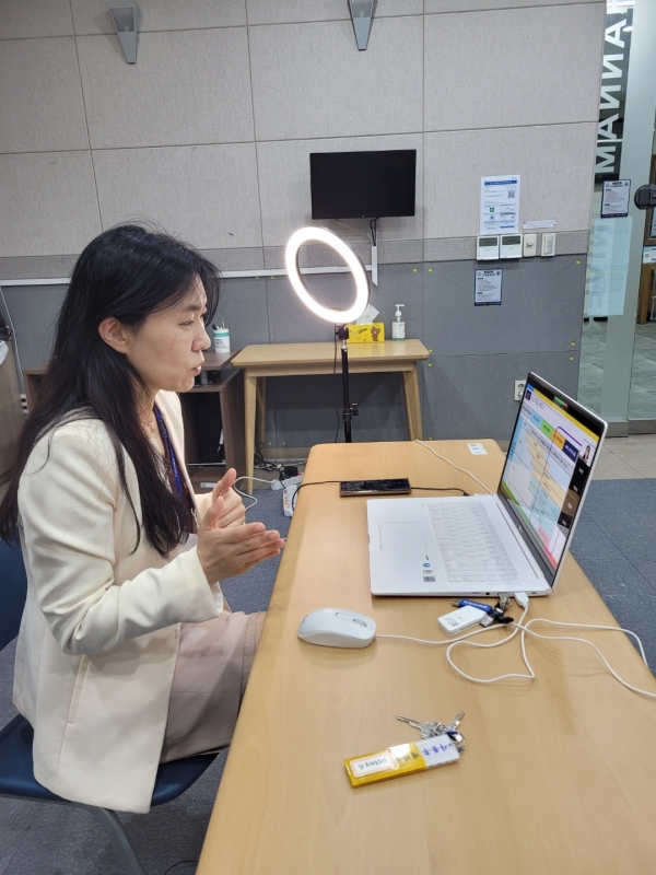 입사서류데이 진행 모습