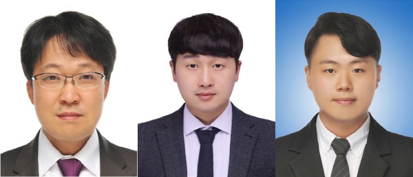 왼쪽부터 김용주 교수, 김완수 박사, 김연수 박사