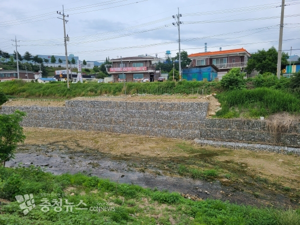 입장천 호안 하천 복구