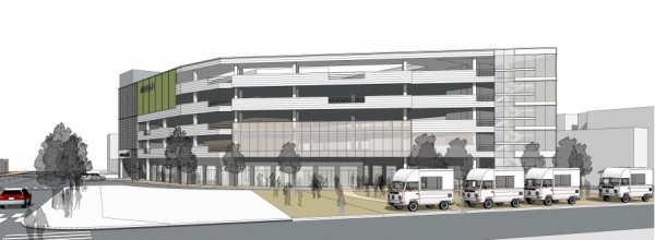 온양온천시장 복합지원센터 건립 조감도