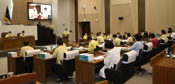 당진시의회 본회의장