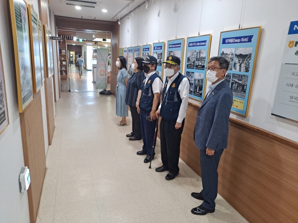6.25전쟁 71주년 사진전 개최 모습
