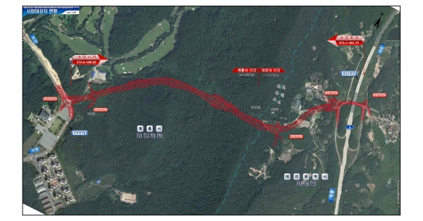 사업대상지 위치도 모습