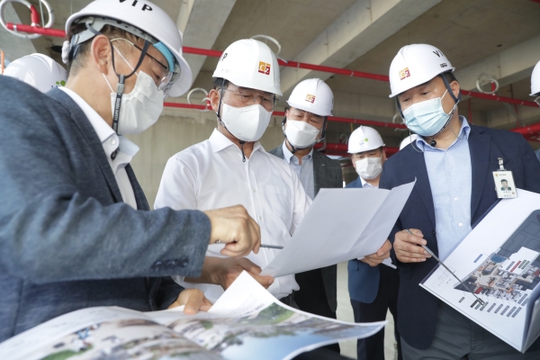 박상돈 시장 주요사업장 현장방문-도시재생어울림센터