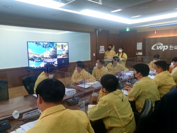 스마트모바일 상황보고 시스템을 활용해 재난현장과 실시간 연결한 상황