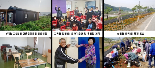 2021년 마을만들기 사업 모습