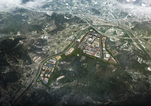 세종복합일반산단 조감도.