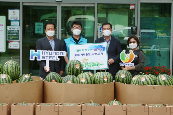 14일 관내 복지시설 33곳을 대상으로 시원한 여름나기 나눔활동 실시