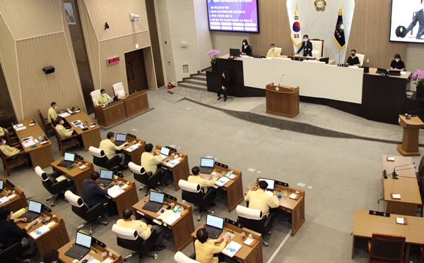 당진시의회 본회의장