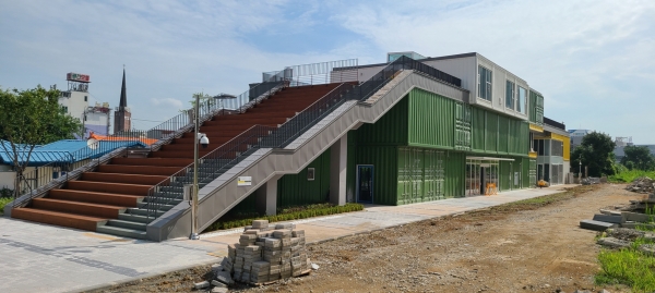 배방 어울림 문화센터 사진(준공 전)