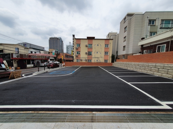 용두동공영주차장 준공 모습