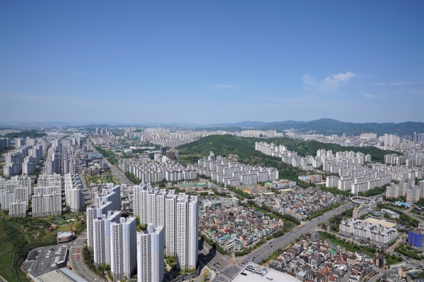 2021년 천안시 전경