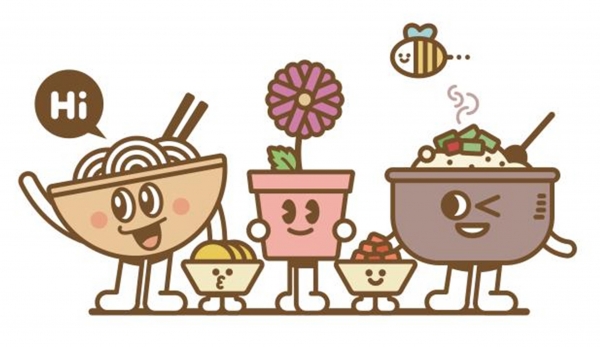 예산장터삼국축제 캐릭터 삼총사- 슈, 쿠카, 바비와 올망졸망 쪼꼬미 친구들