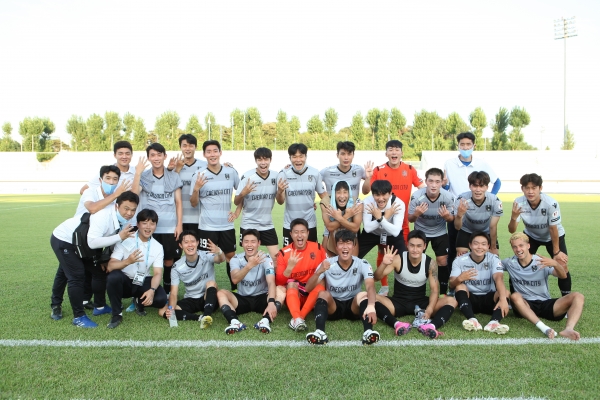 18R 승리한 천안시축구단