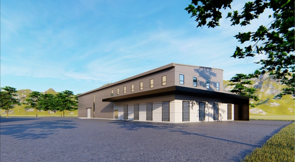 서산시 먹거리통합지원센터 조감도