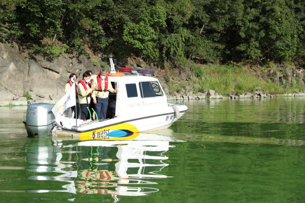 녹조현장 점검 모습