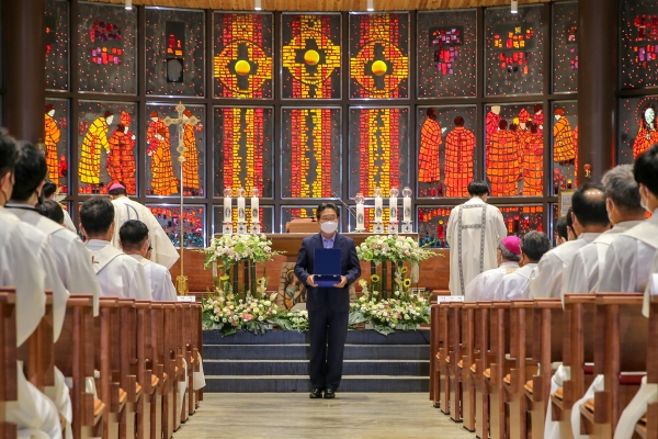 김대건 신부 행사 성료(특별미사 모습)