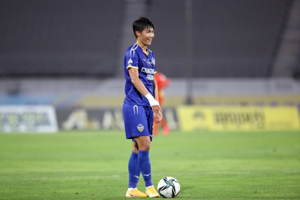 충남아산FC 수비수 박세진 선수