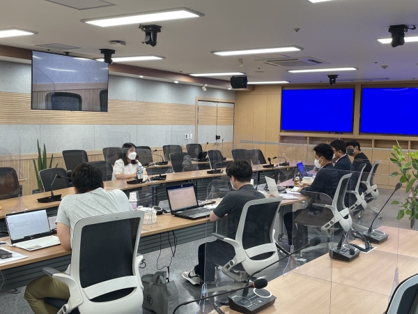 25일 교내 산학연협동관에서 ‘제2차 INo-CAM(Industries on Campus) 프리 인턴십’ 기업-학생 간 매칭을 위한 면접 실시