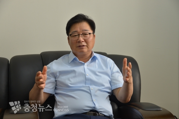 신임 정상남 소상공인연합회 세종지회장