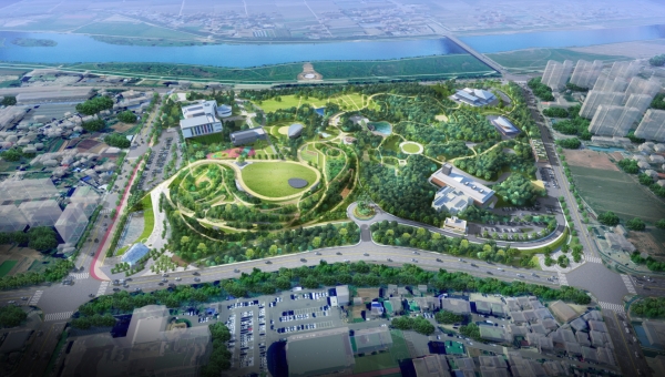 아산문화공원 조감도