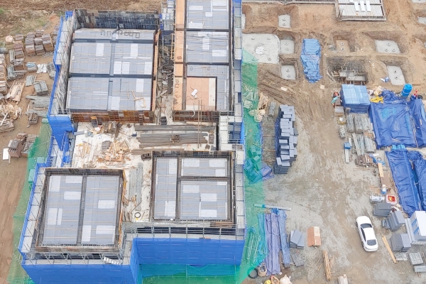 서산시 육아종합지원센터 공사추진 모습