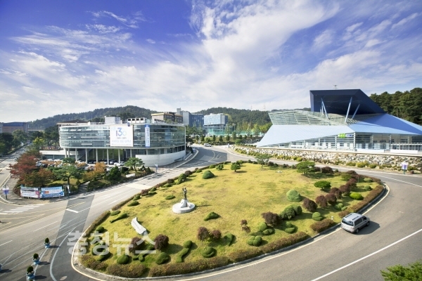 배재대학교 전경