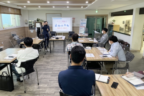 ㈜동양환경 찾아 ‘산업안전관리’교육 진행