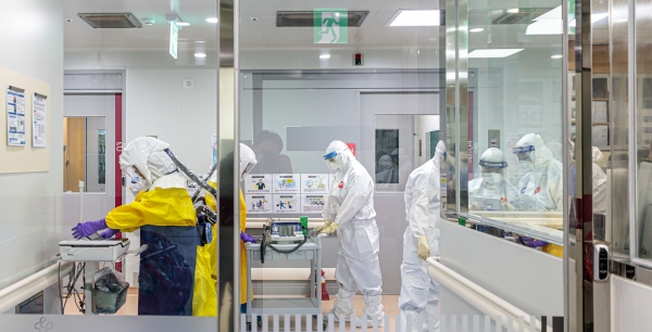 코로나19 음압 중환자치료병상 확보, 10월 초 8병상 개소 예정