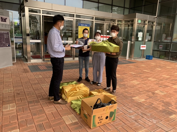 ‘2021 추석 명절 맞이 전통시장 이용 행사’ 개최 모습