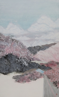 박혜지 작가의 산수화 작품