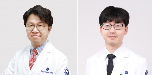 충남대병원 김정열 교수와 김민수 전임의