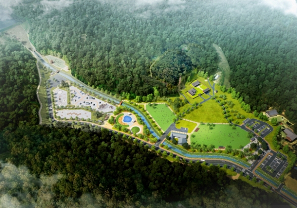 김종서장군 역사테마공원 조감도