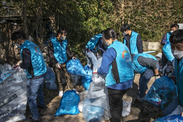 농어촌공사는 올해 농어촌 노후주택 119곳에 대한 주거환경개선 활동을 진행하고 있다