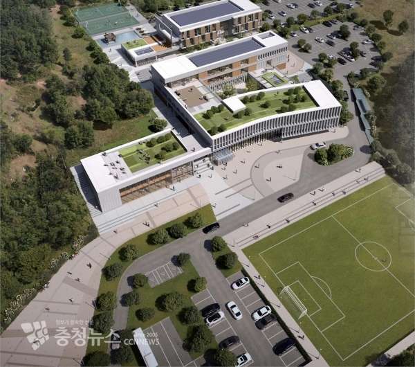 충청북도 자치연수원 조감도