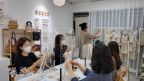 힐링(마크라메)