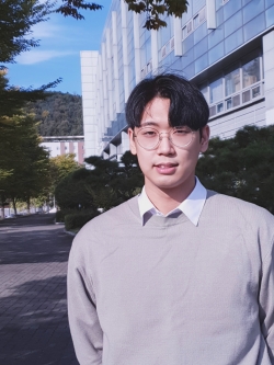 SCIE 게재 논문의 제1저자 이현민 학생 모습